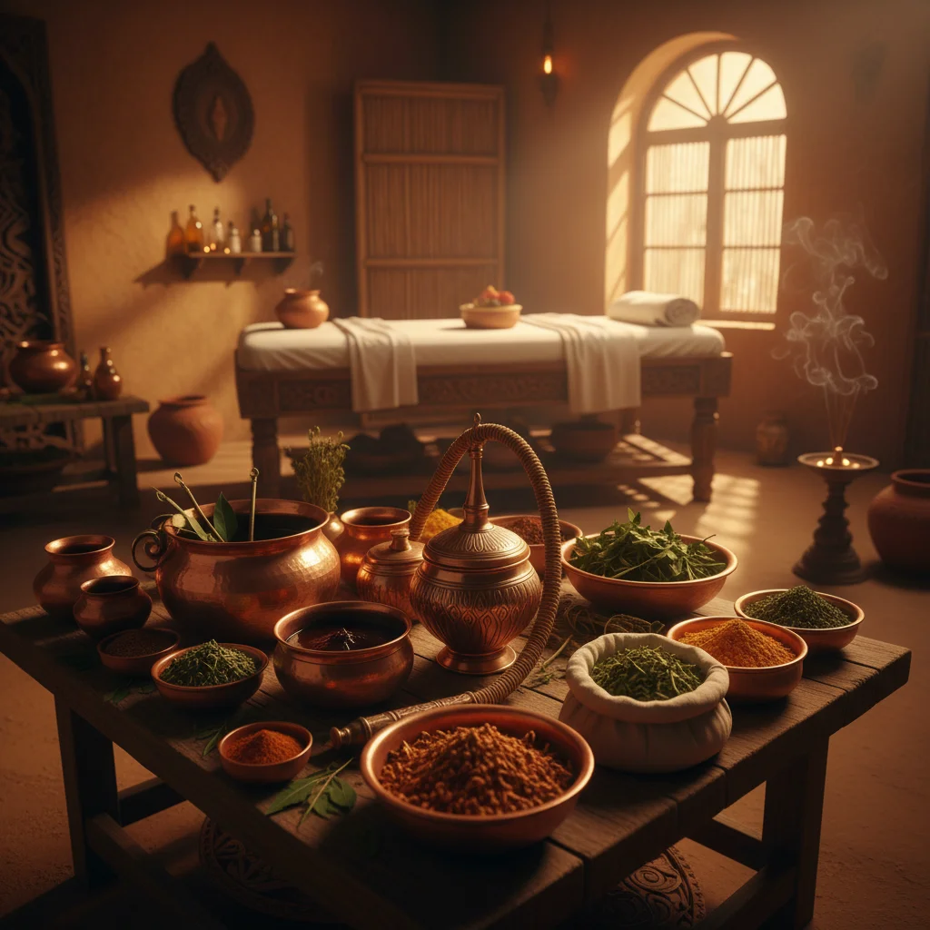Ayurvedic clinical setting